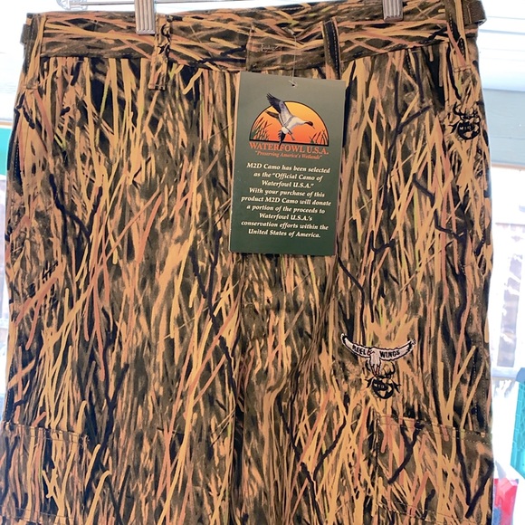 M2D Shooting or Hunting Grassland Duck Camouflage Men’s New wt Tags Camo Pants - Picture 2 of 10